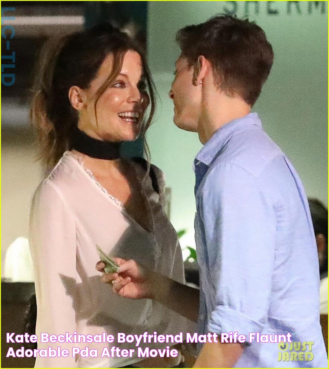 Kate Beckinsale & Boyfriend Matt Rife Flaunt Adorable PDA After Movie