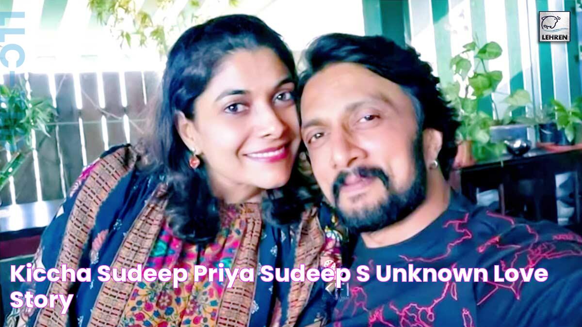 Kiccha Sudeep & Priya Sudeep's Unknown Love Story