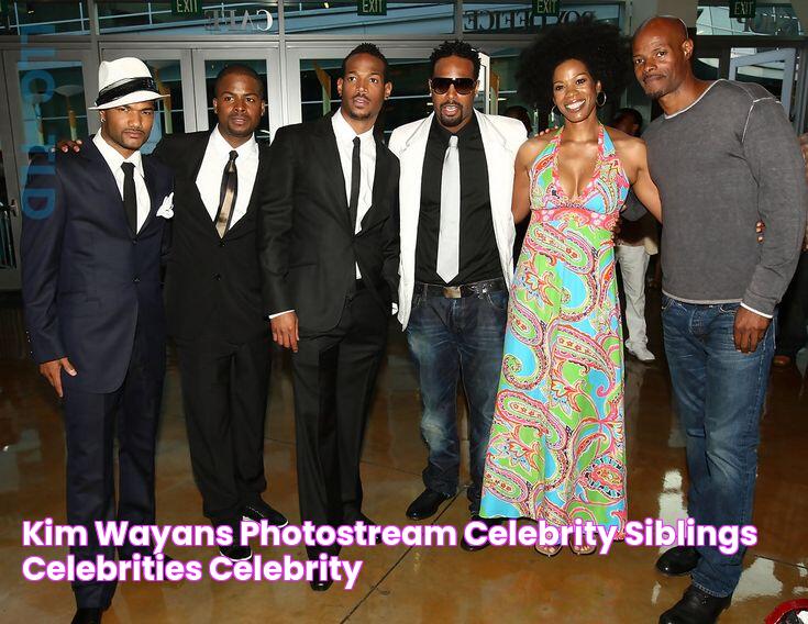 Kim Wayans Photostream Celebrity siblings, Celebrities, Celebrity