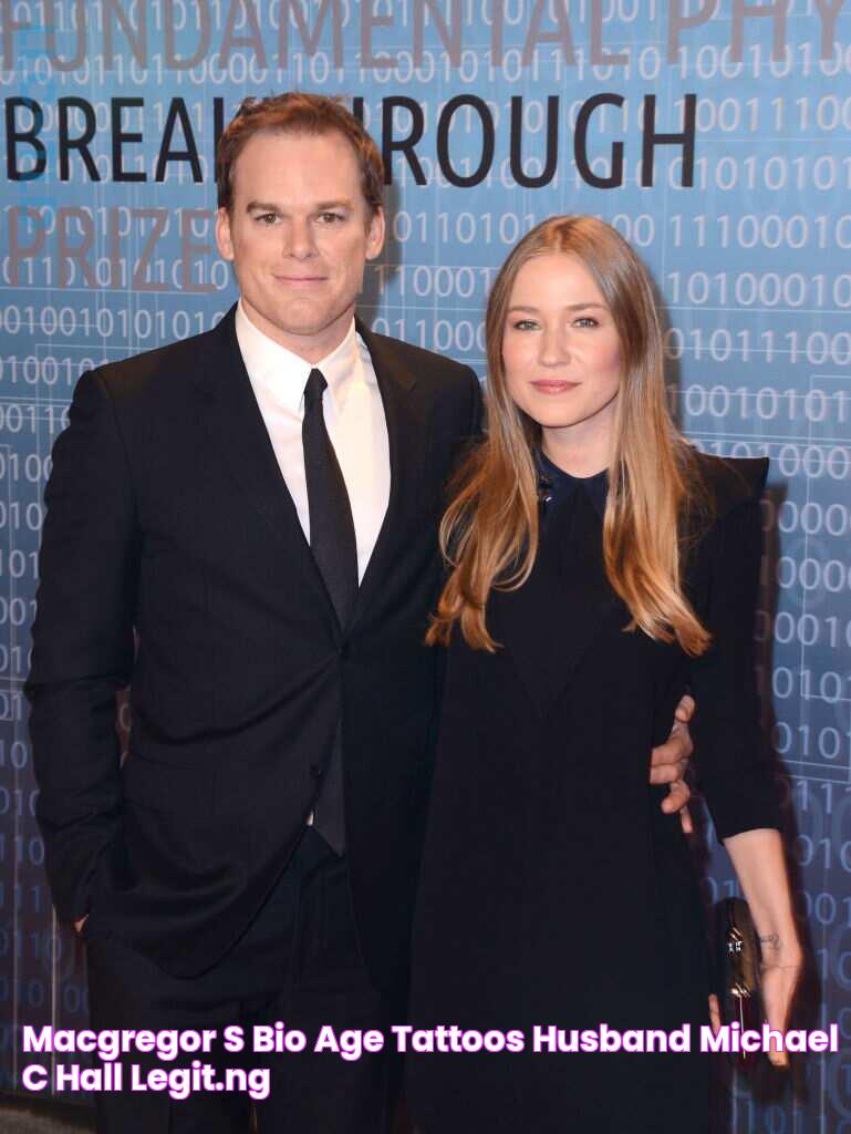 Macgregor's bio age, tattoos, husband Michael C Hall Legit.ng