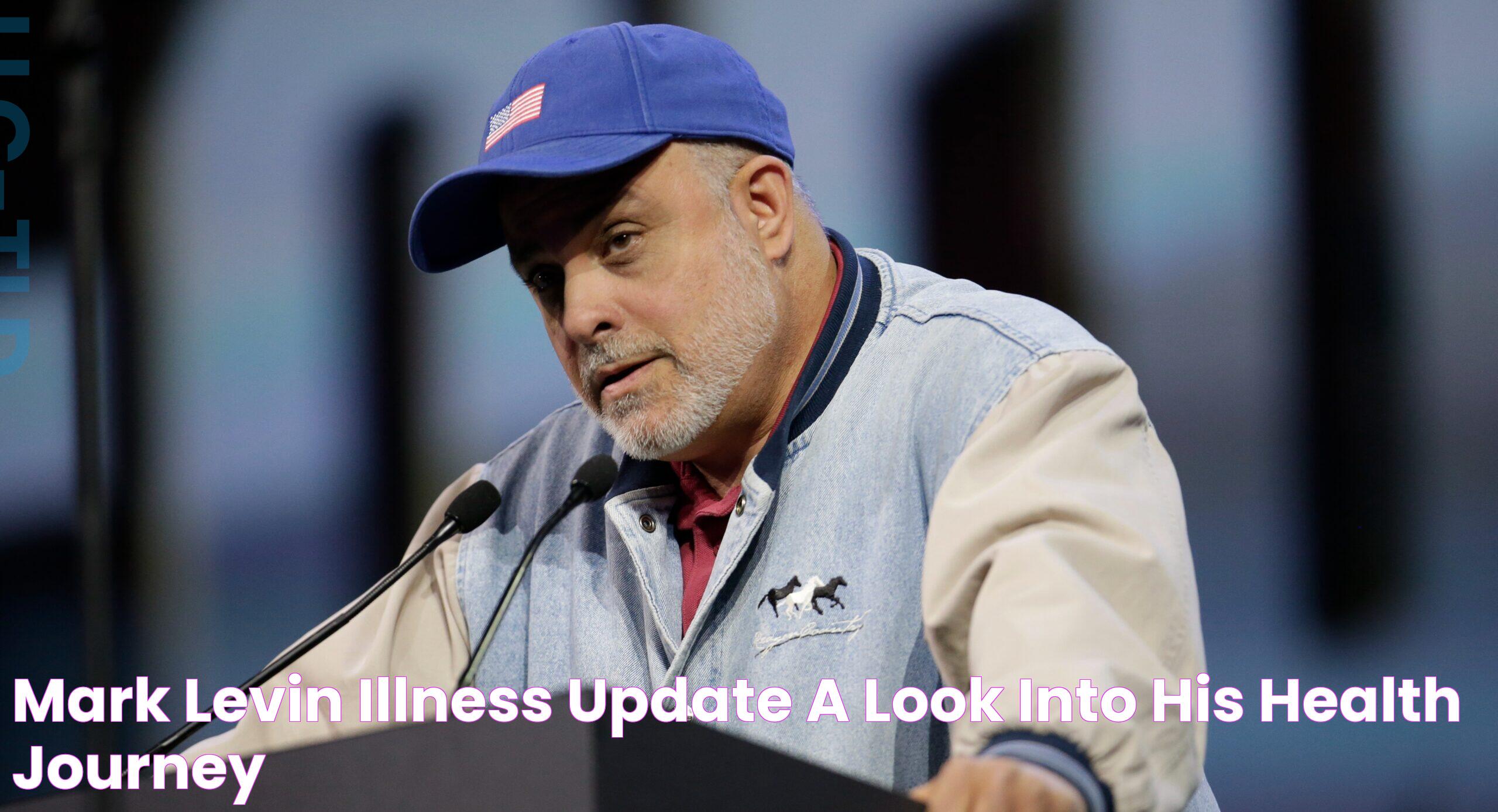 What Illness Does Mark Levin Have? Here's What We Know