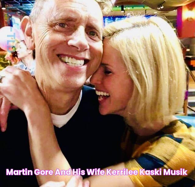 Martin Gore and his wife Kerrilee Kaski Musik