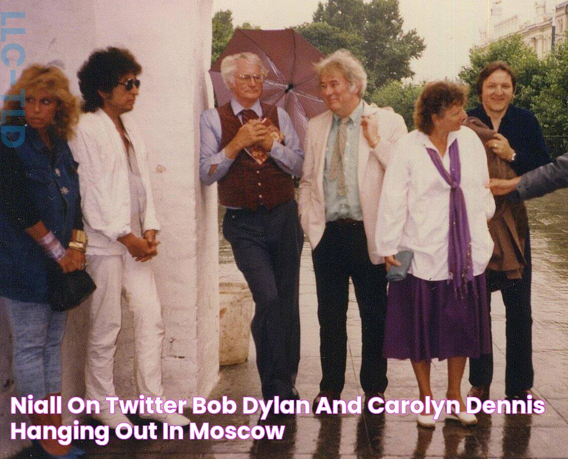 Niall on Twitter "Bob Dylan and Carolyn Dennis, hanging out in Moscow