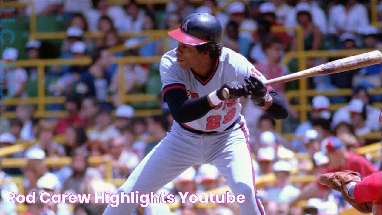 Rod Carew Highlights YouTube