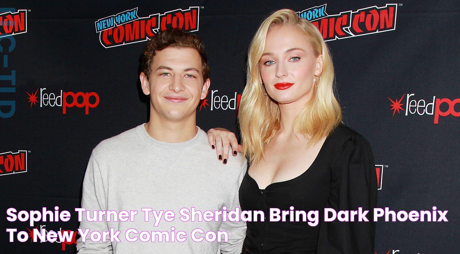 Sophie Turner & Tye Sheridan Bring ‘Dark Phoenix’ to New York Comic Con