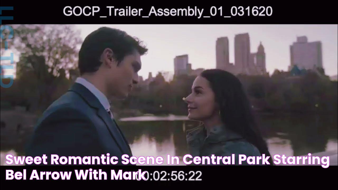 Sweet Romantic Scene in Central Park Starring Bel Arrow with Mark