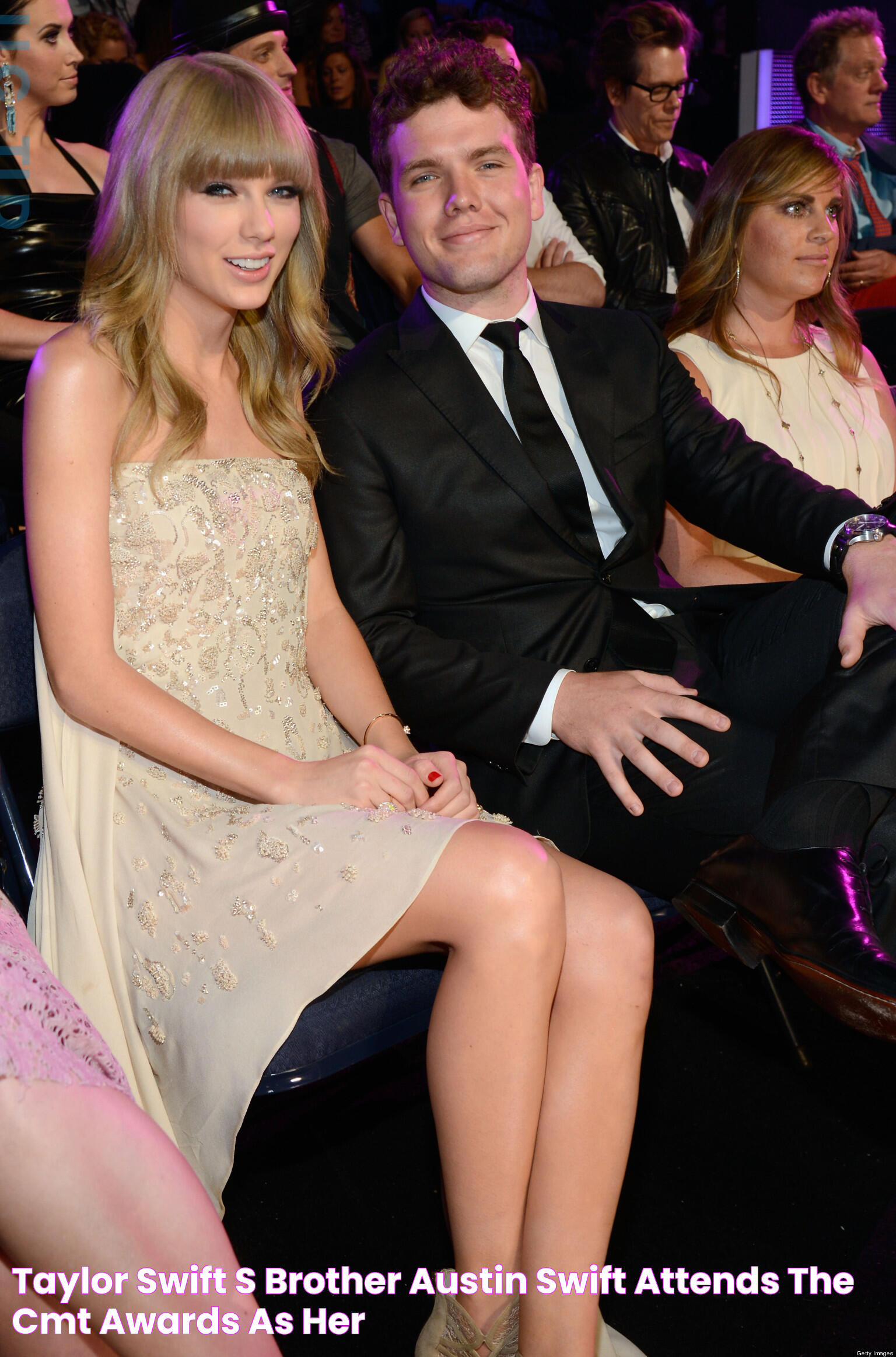 Taylor Swift's Brother, Austin Swift, Attends The CMT Awards As Her