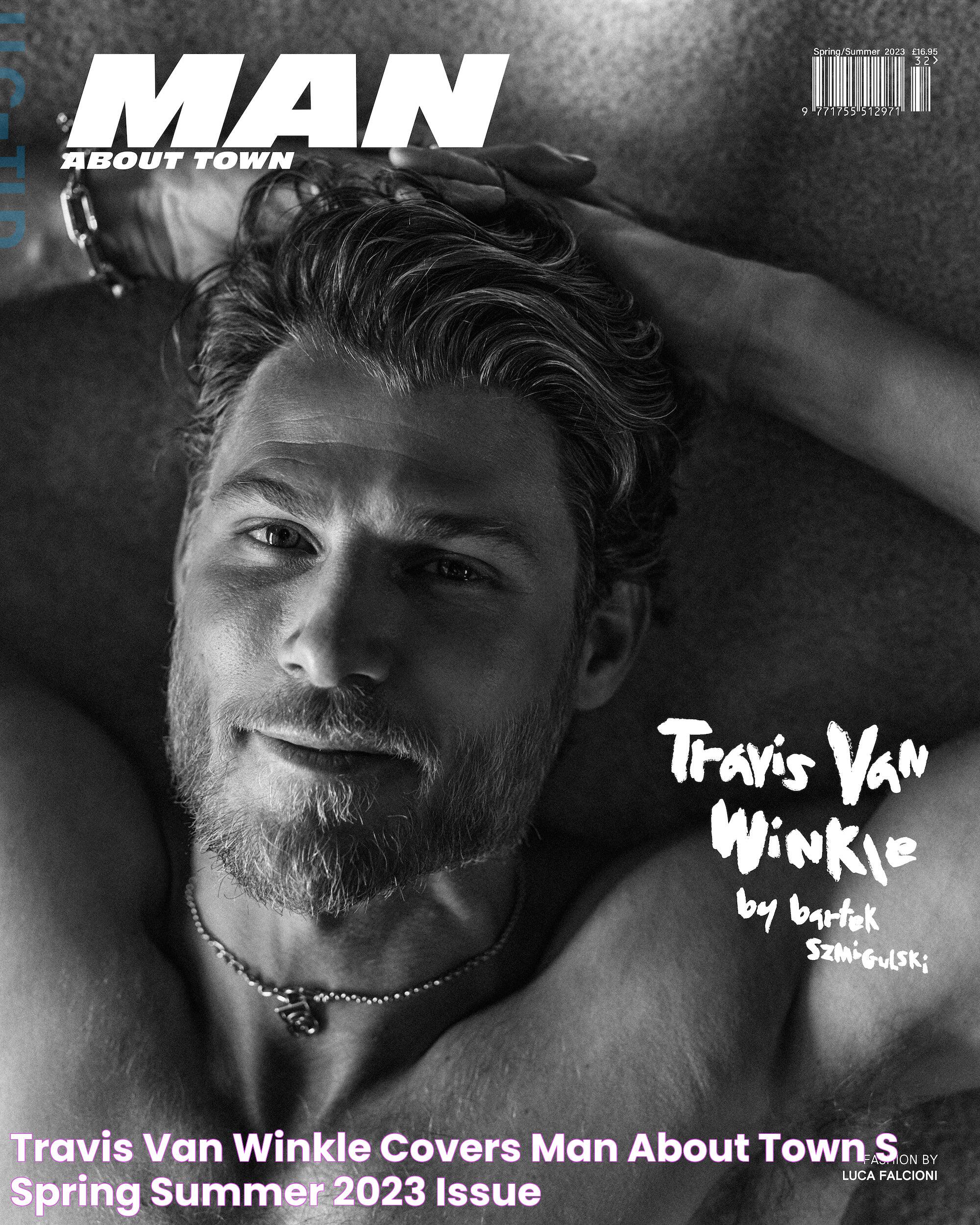 Travis Van Winkle Covers Man About Town's Spring/Summer 2023 Issue