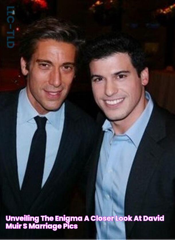 Unveiling The Enigma A Closer Look At David Muir's Marriage Pics