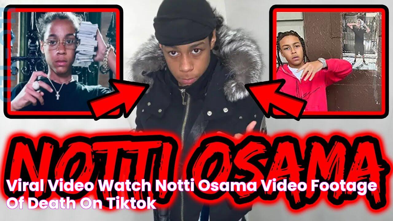 VIRAL VIDEO Watch Notti Osama Video Footage Of Death On Tiktok, 