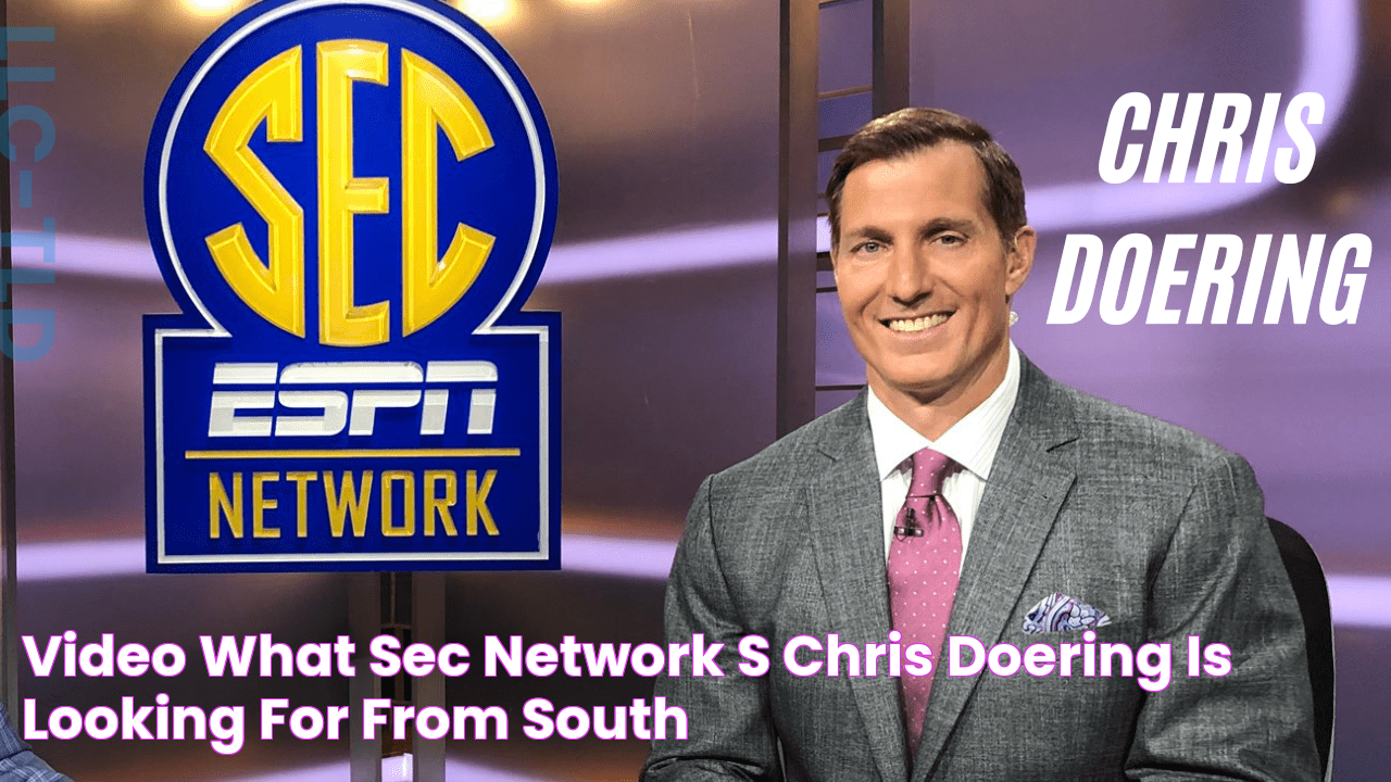 Video What SEC Network's Chris Doering is looking for from South