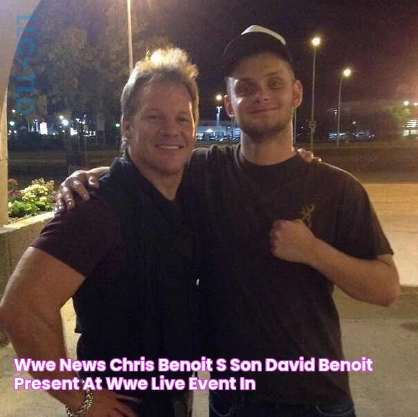 WWE News Chris Benoit’s Son David Benoit present at WWE Live Event in