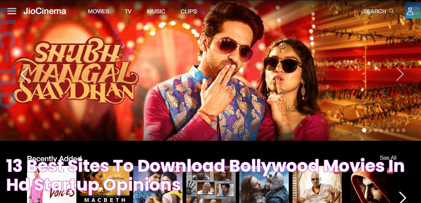 Discover The Top Bollywood Movies Download Sites For Endless Entertainment