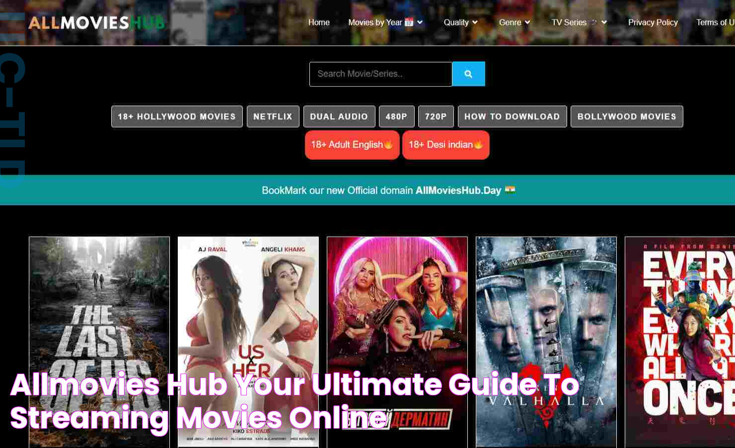 Discover The Best Movies On AllMovies.Hub!