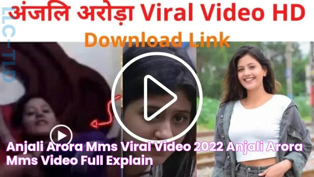 Anjali Arora MMS Viral Video 2022 Anjali Arora MMS Video Full Explain