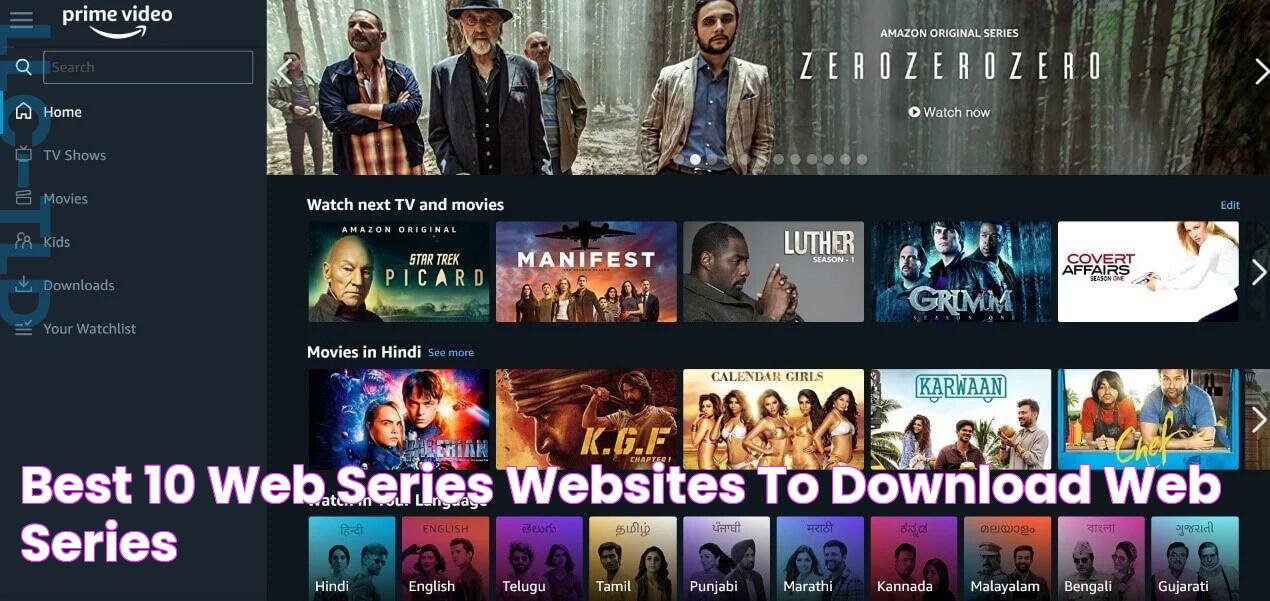 Best 10 Web Series Websites to Download Web Series