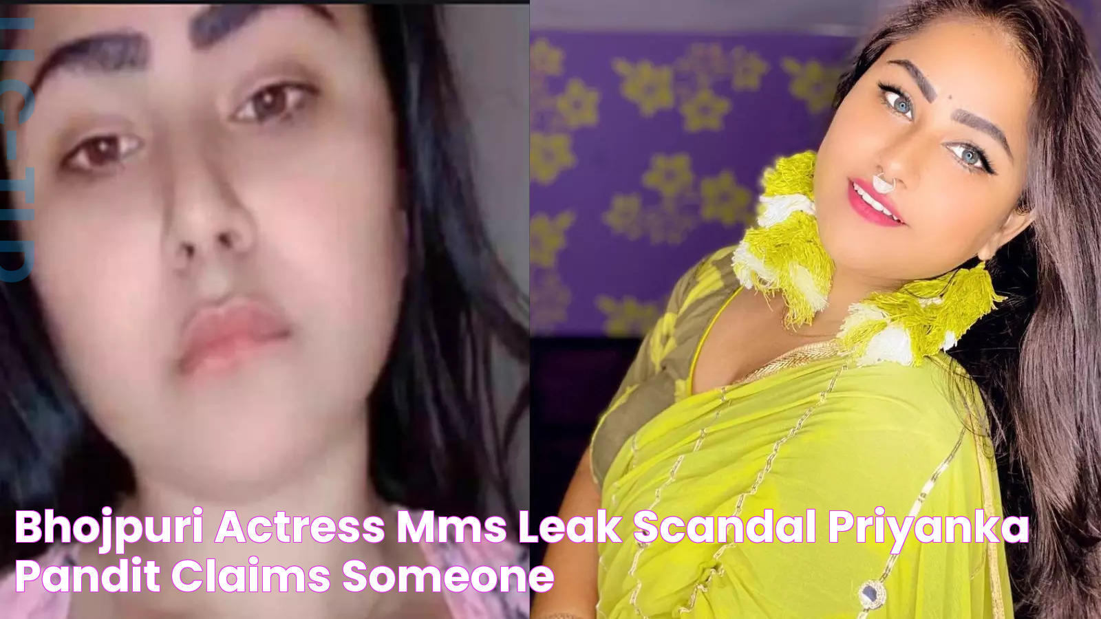 Bhojpuri actress MMS leak scandal Priyanka Pandit claims someone