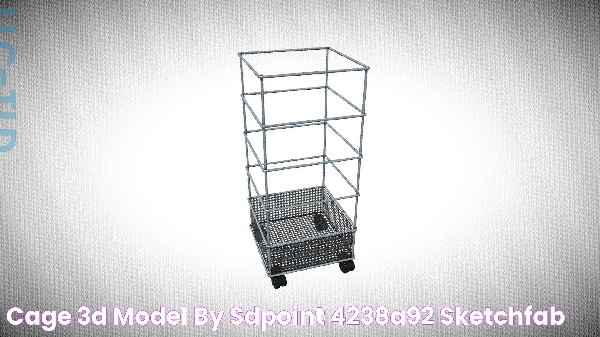 Cage 3D model by sdpoint [4238a92] Sketchfab