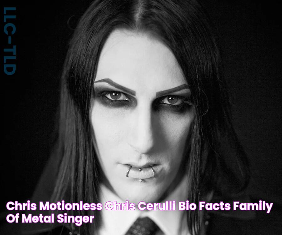 Chris Motionless (Chris Cerulli) Bio, Facts, Family of Metal Singer