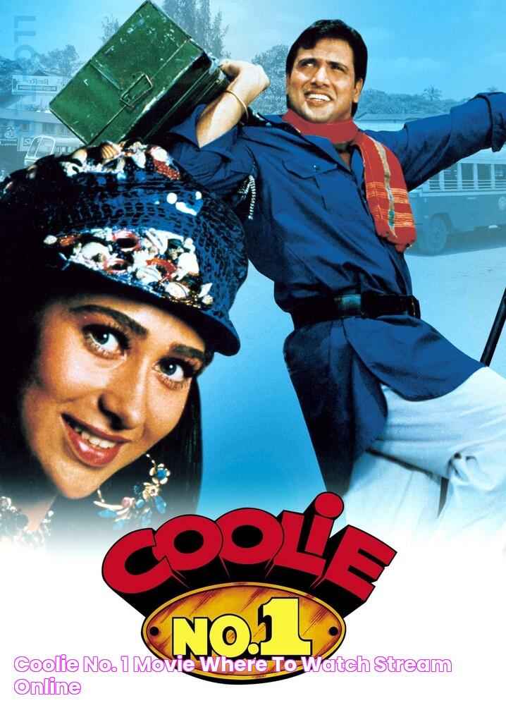 Coolie No. 1 movie where to watch stream online