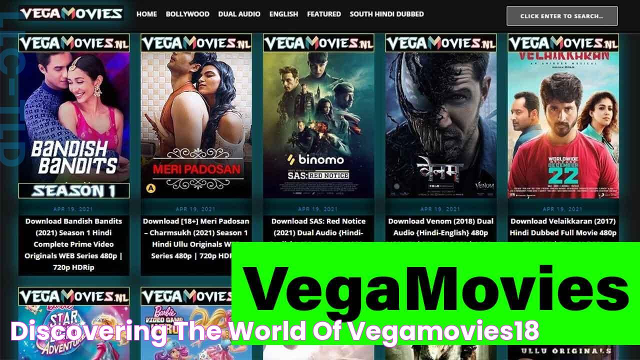 Discover Free Full HD Movies At Vegamovies18