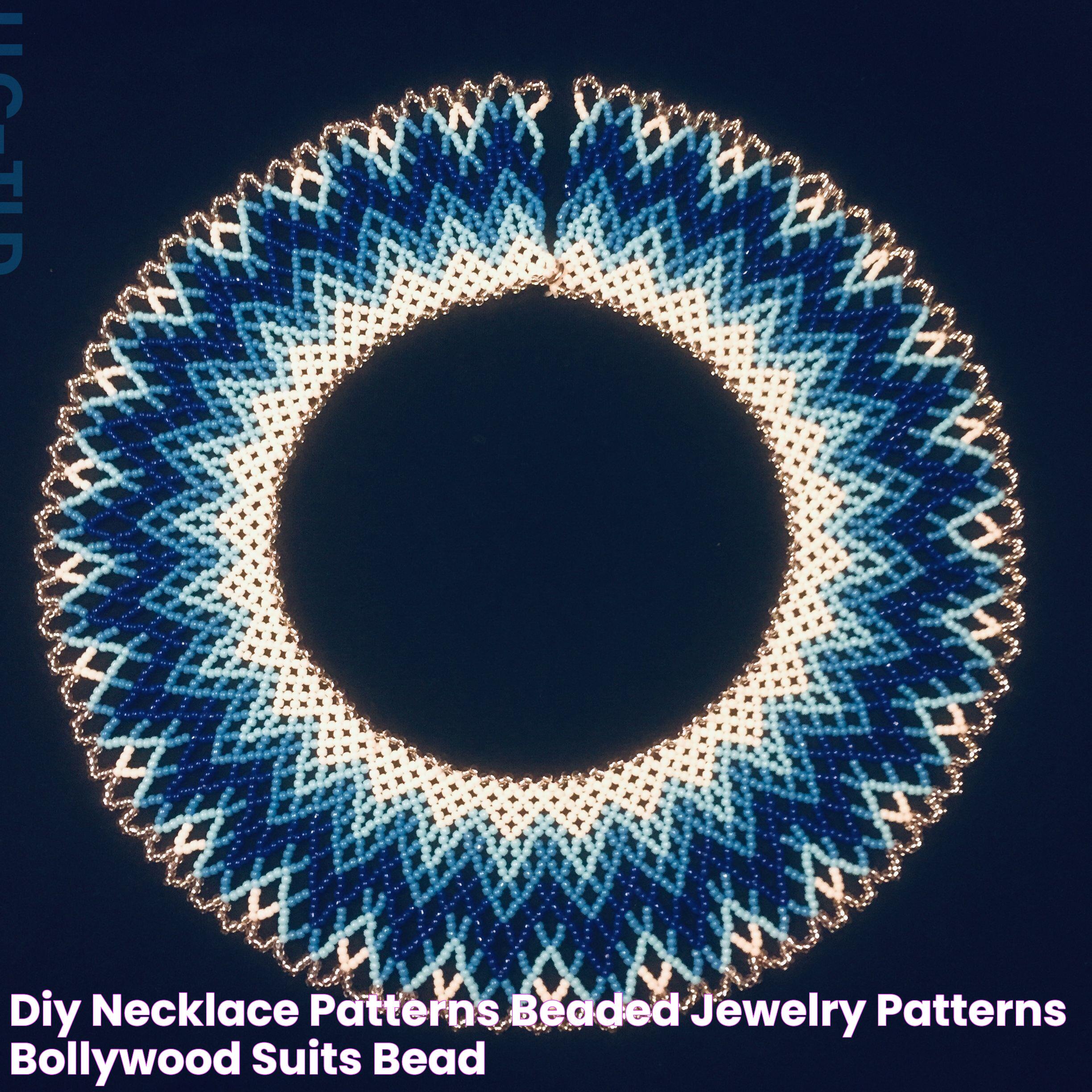 Diy Necklace Patterns, Beaded Jewelry Patterns, Bollywood Suits, Bead