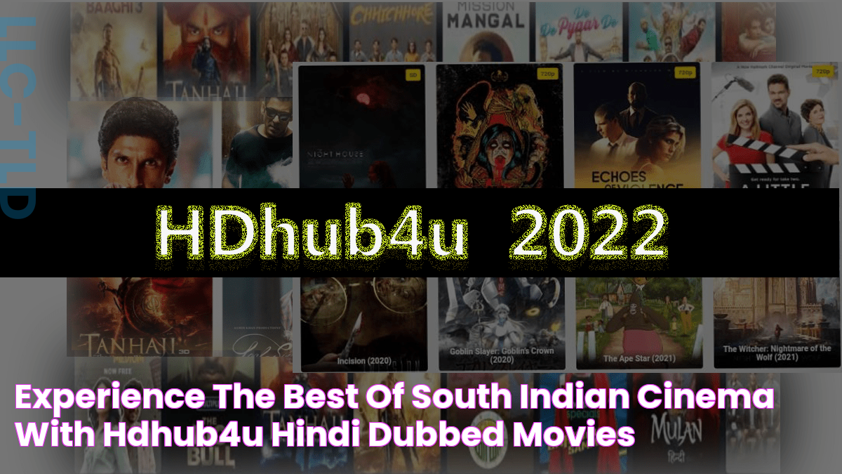 Discover The Thrilling World Of HDhub4u South Indian Hindi Dubbed Movies