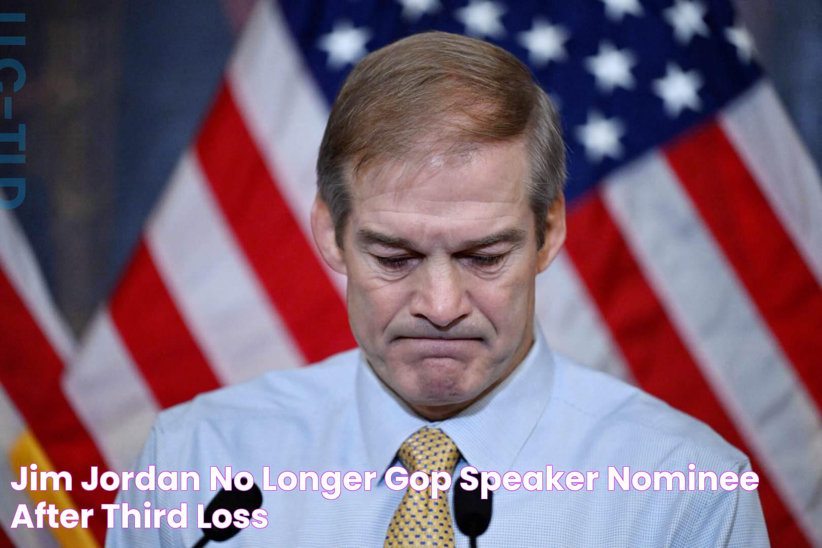 Jim Jordan no longer GOP speaker nominee after third loss