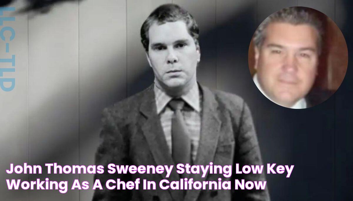 John Thomas Sweeney Staying Low Key Working As A Chef In California Now