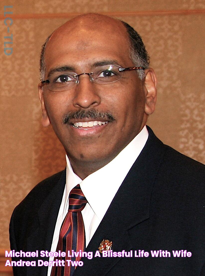 Michael Steele Living a Blissful life with Wife Andrea Derritt & two