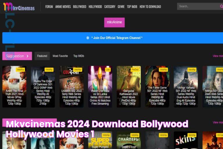 Mkvcinemas 2024 Download Bollywood, Hollywood Movies