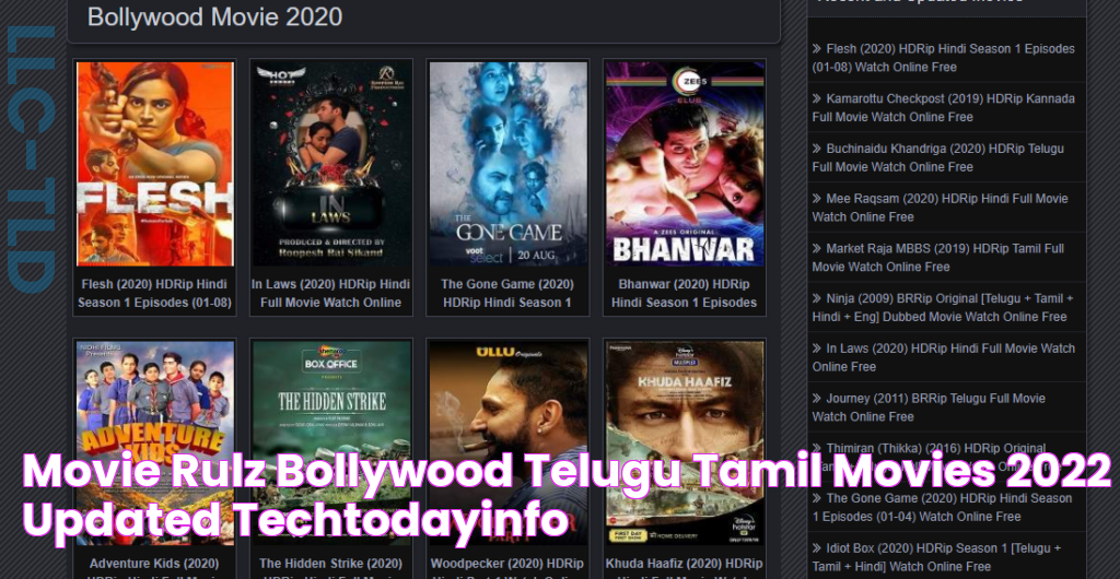 Movie rulz Bollywood,Telugu,Tamil movies [2022 updated] techtodayinfo