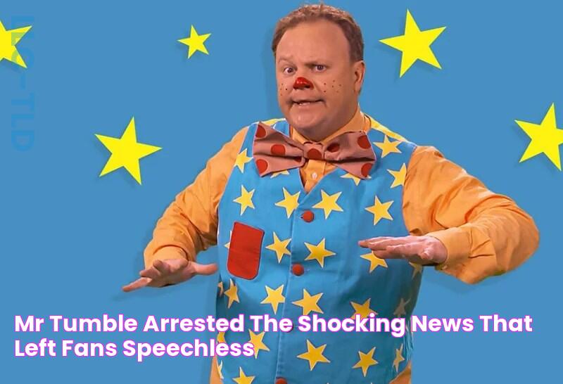 Mr Tumble Arrested The Shocking News That Left Fans Speechless