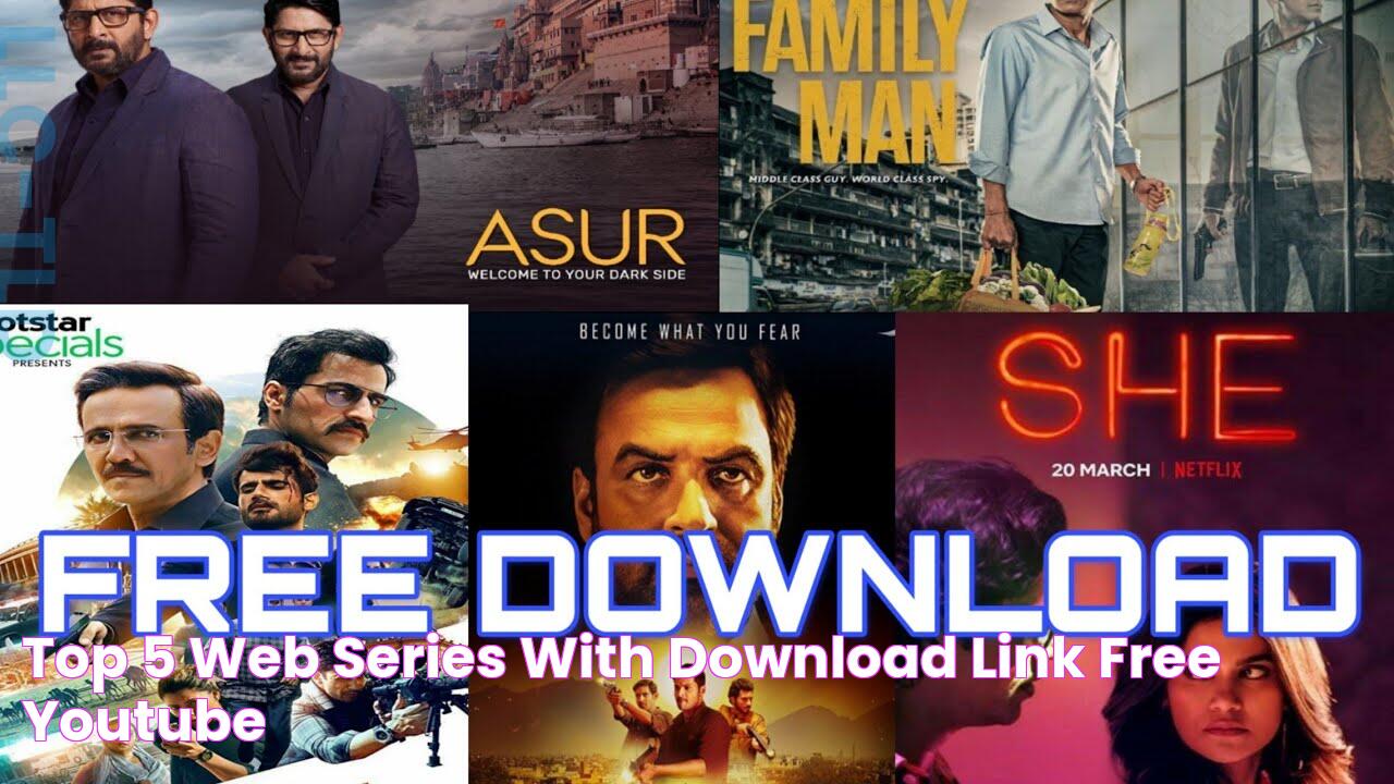 Discover The Latest Web Series: Instant And Free Downloads