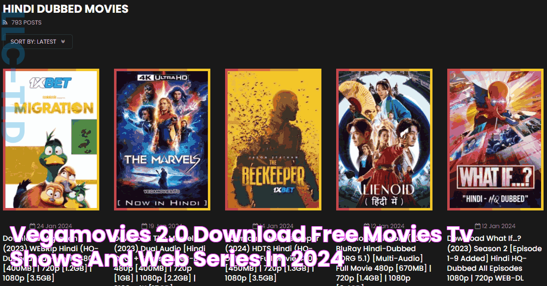 Vegamovies 2.0 Download free movies, TV shows, and web series in 2024