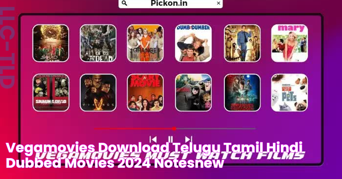 Vegamovies Download Telugu, Tamil Hindi Dubbed movies 2024 Notesnew