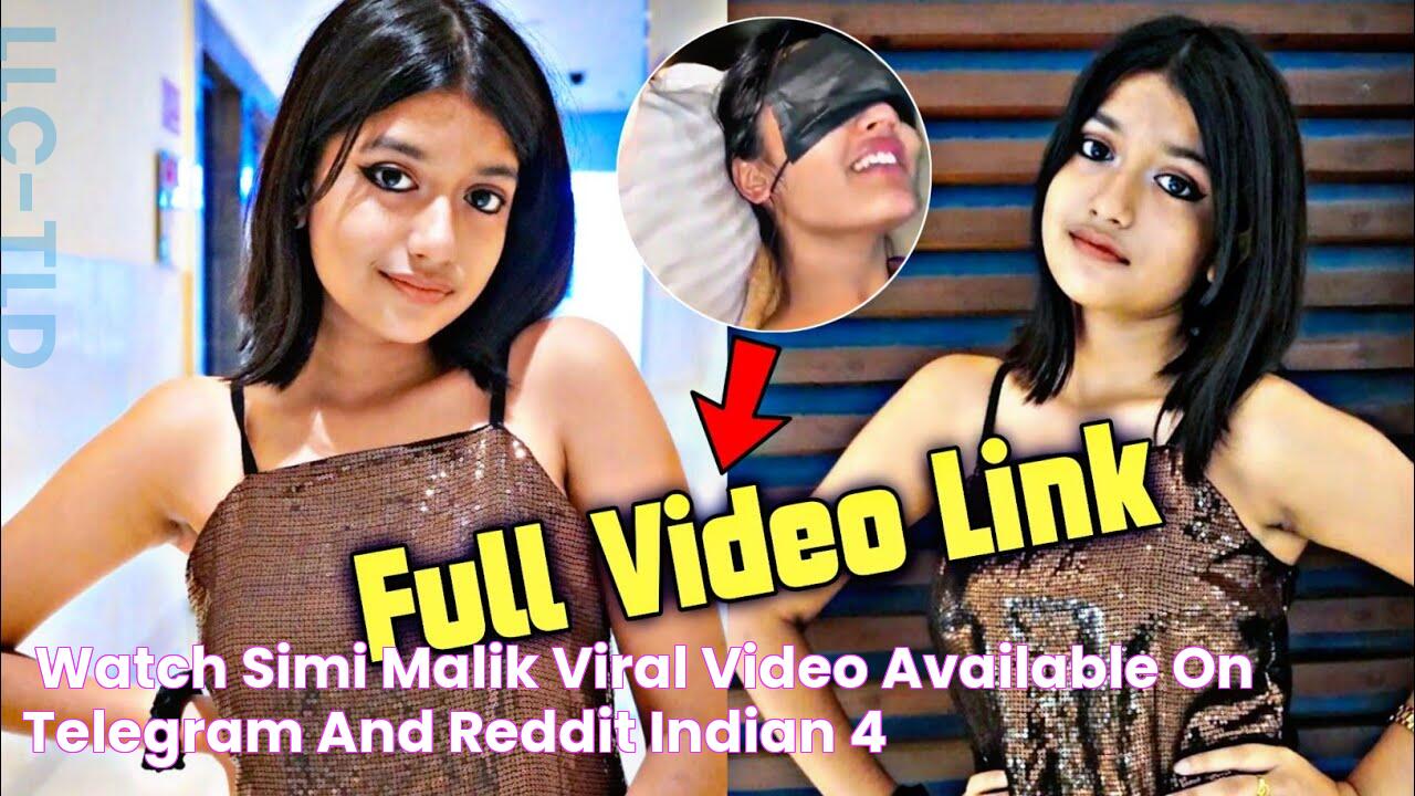 (Watch) Simi Malik Viral Video Available On Telegram And Reddit, Indian