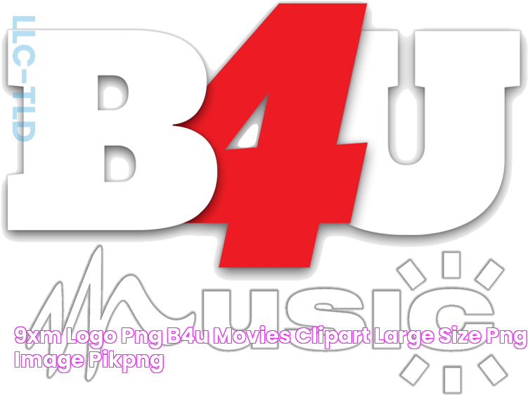 9xm Logo Png B4u Movies Clipart Large Size Png Image PikPng