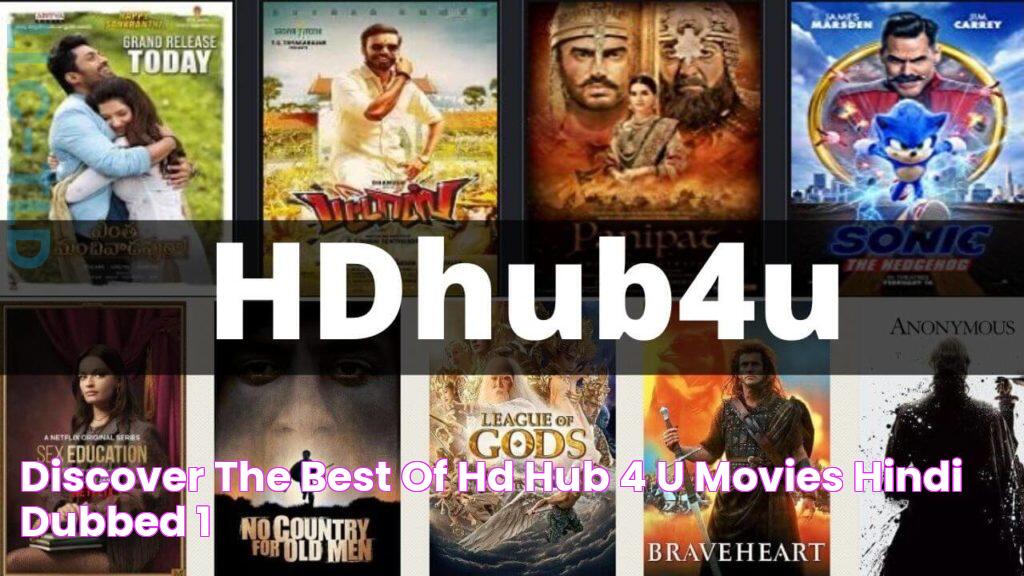 Discover The Best Of HD Hub 4 U Movies Hindi Dubbed