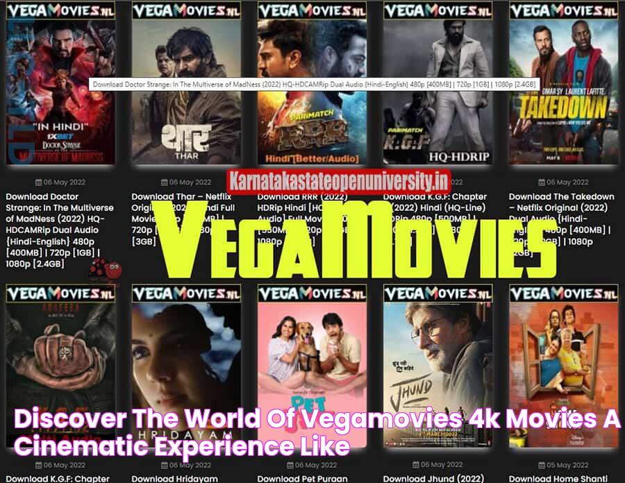 Discover The Latest Movies And Series On Vegamovies Nu