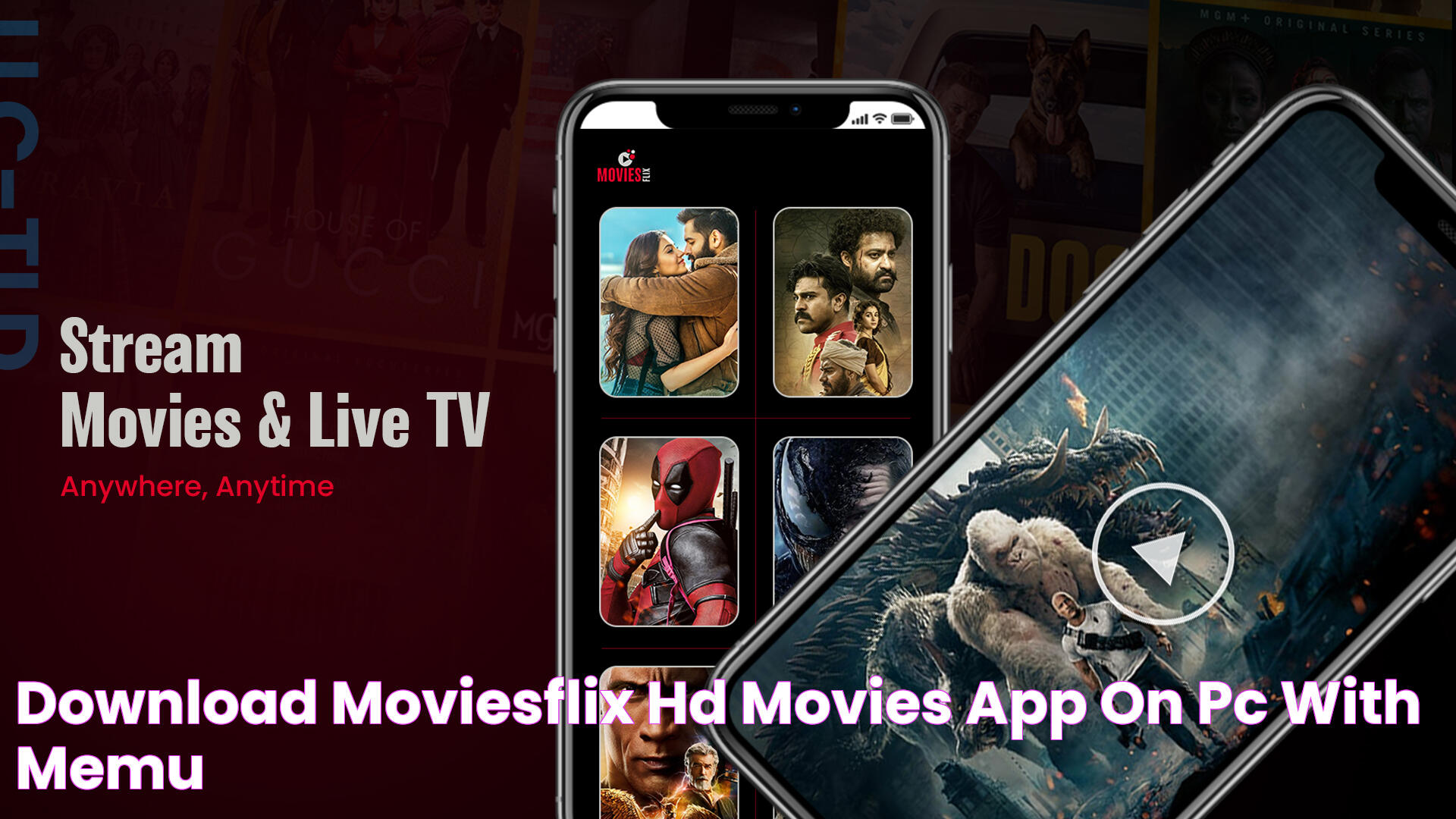 Download Moviesflix HD Movies App on PC with MEmu