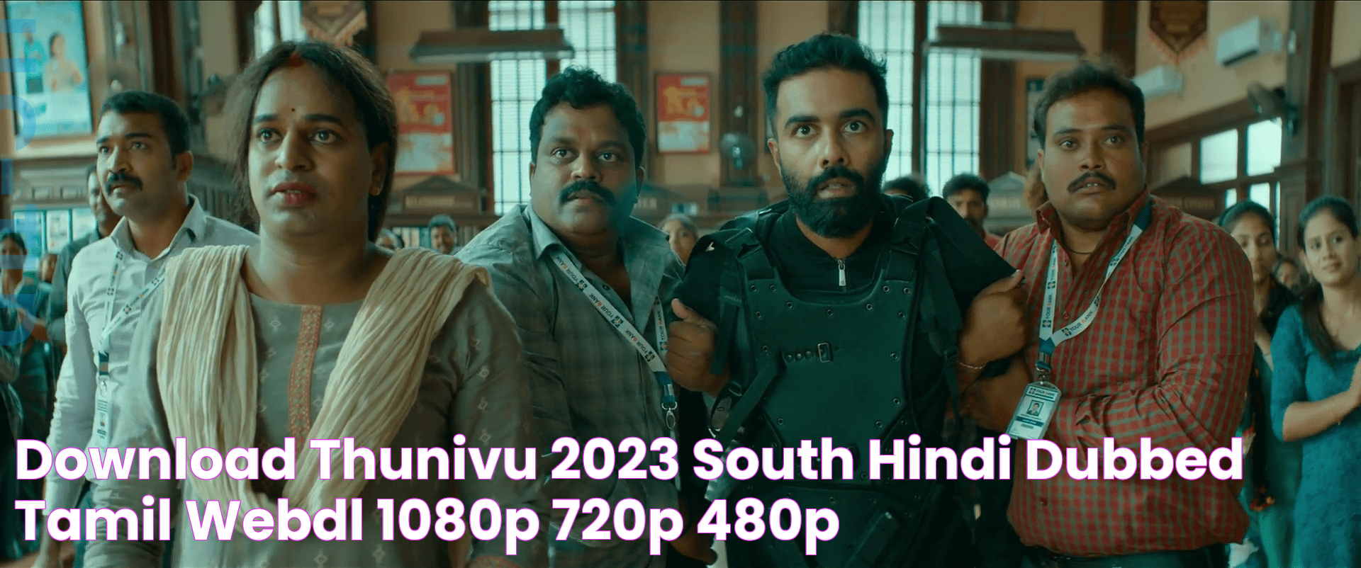 Download Thunivu 2023 South Hindi Dubbed + Tamil WEBDL 1080p 720p 480p