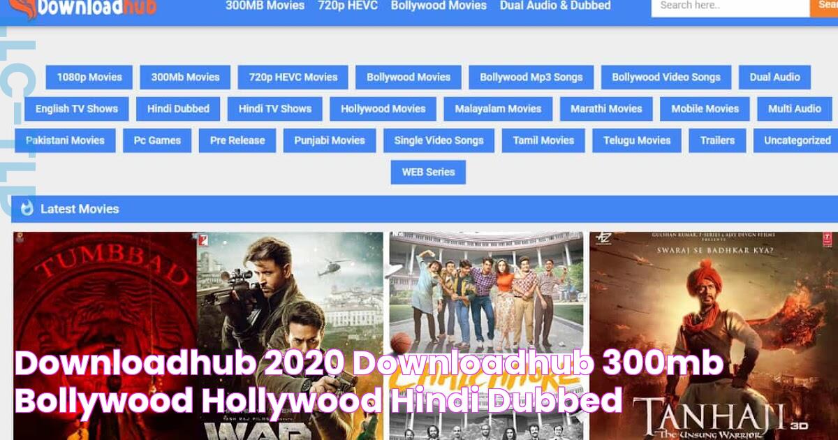 Downloadhub 300mb: Download Now And Enjoy The Best Entertainment!