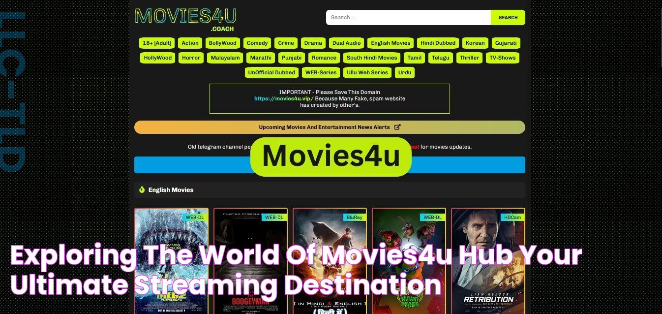 Download Movies With Ease Using Movies4u Hub!