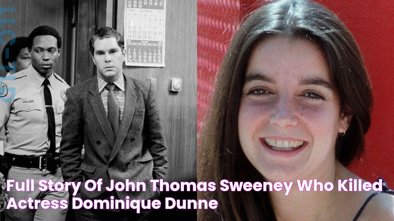 Full Story of John Thomas Sweeney Who Killed Actress Dominique Dunne