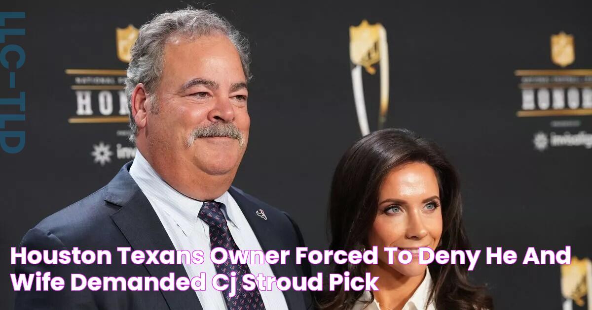 Houston Texans owner forced to deny he and wife demanded CJ Stroud pick