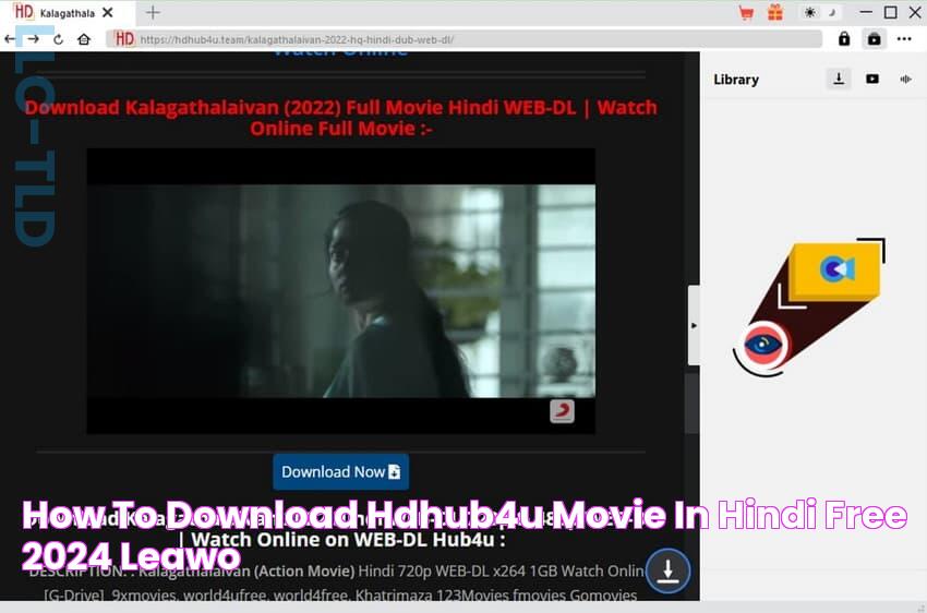 How to Download HDHub4u Movie in Hindi Free 2024 Leawo