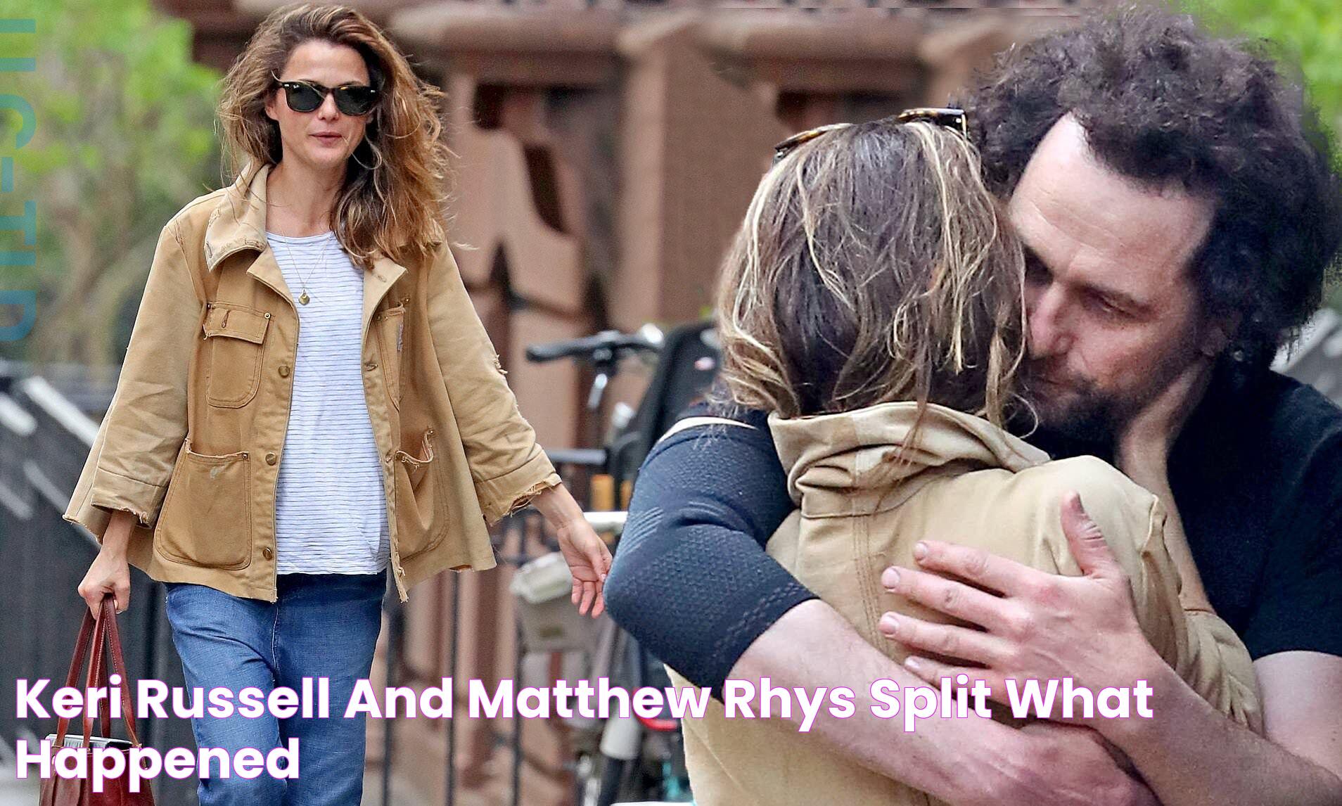 Dramatic Split: Keri Russell And Matthew Rhys Call It Quits