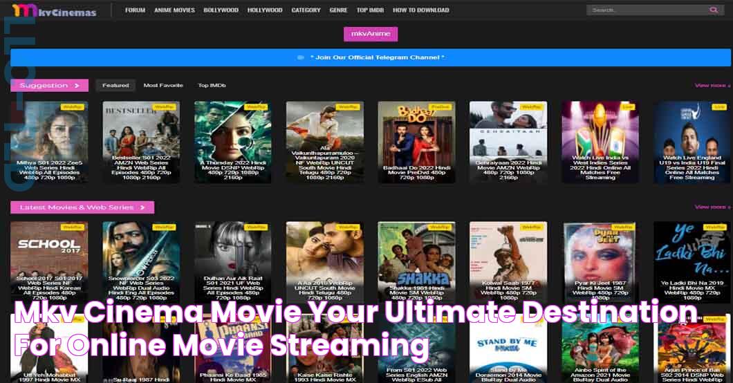 MKV Cinema Movie Your Ultimate Destination For Online Movie Streaming