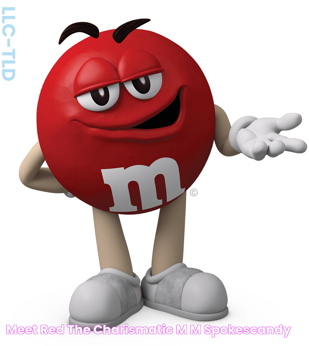 Meet Red, the charismatic M&M spokescandy